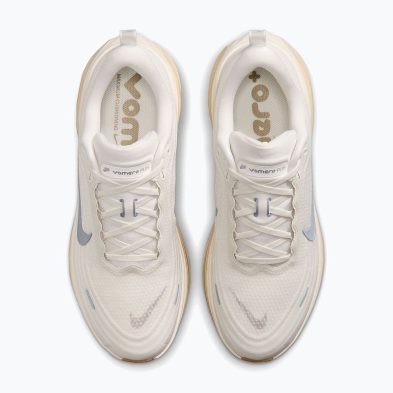 Buty do biegania męskie Nike Vomero Plus sail/coconut milk/metallic silver 11
