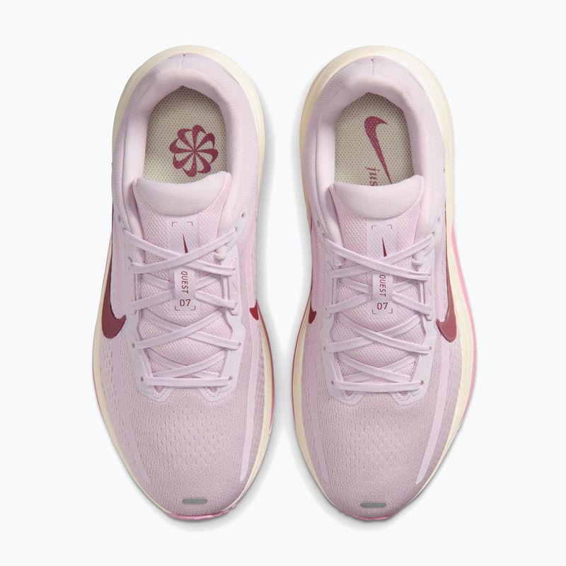 Buty do biegania damskie Nike Quest 7 bleached lilac/sail/pink rise/pink smoke 5
