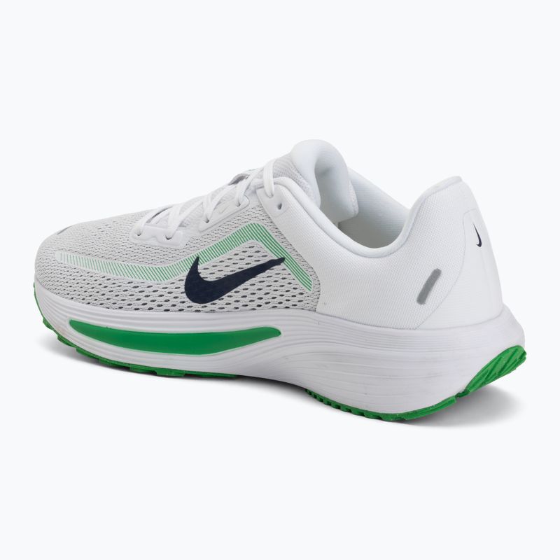 Buty do biegania męskie Nike Quest 7 white/green spark/midnight navy 3