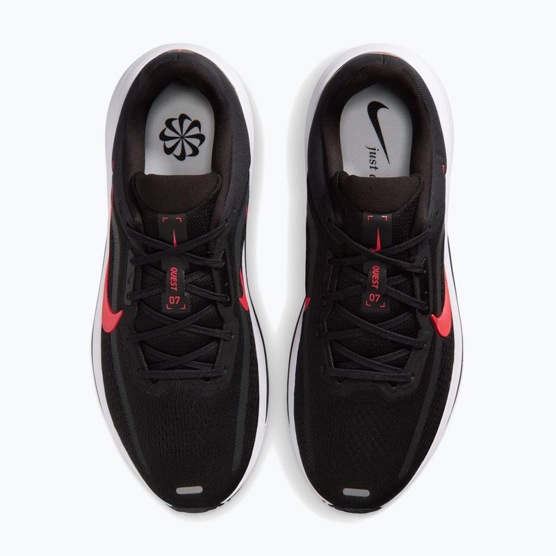 Buty do biegania męskie Nike Quest 7 black/white/anthracite/red orbit 12