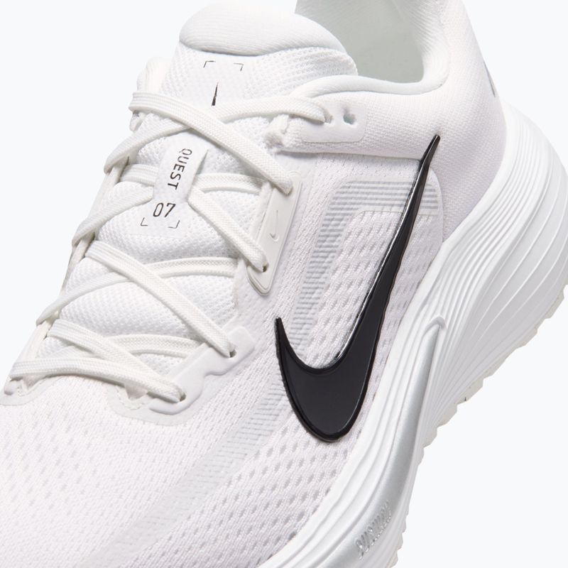 Buty do biegania damskie Nike Quest 7 summit white/white/metallic silver/black 14