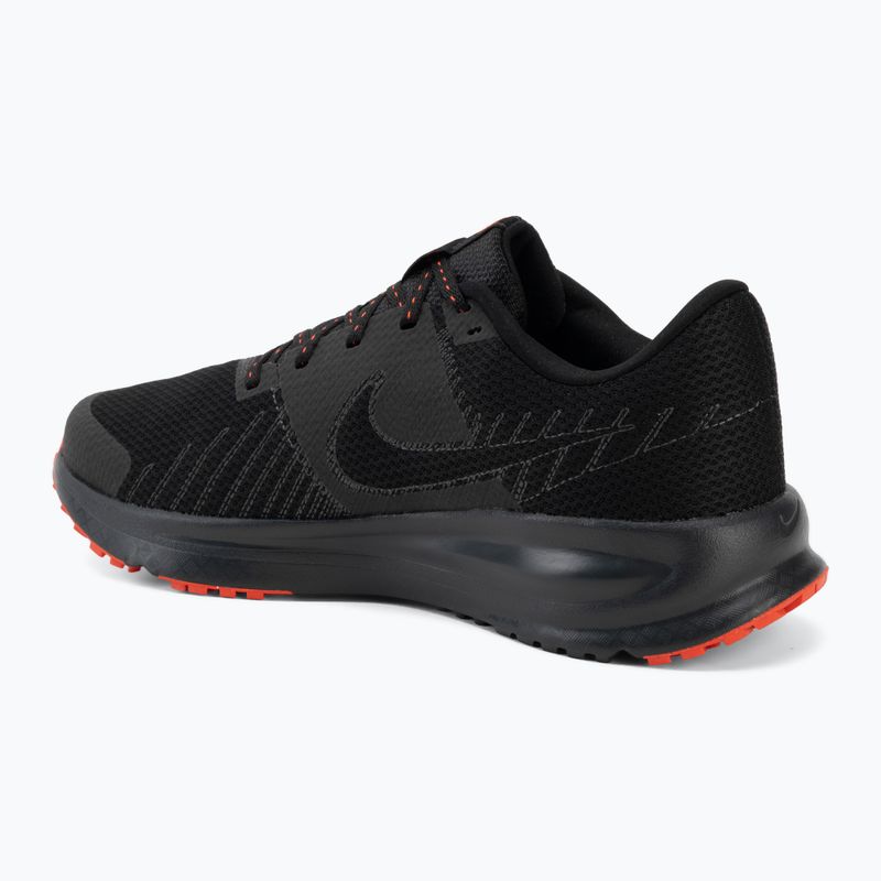 Buty do biegania męskie Nike Run Defy black/anthracite/bright crimson 3