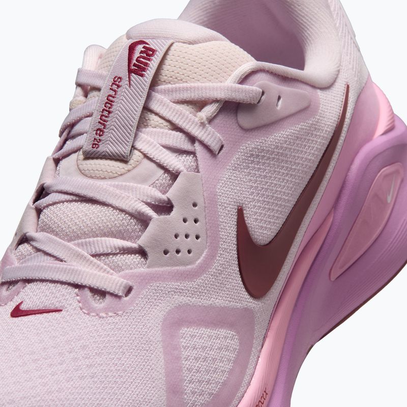Buty do biegania damskie Nike Structure 26 bleached lilac/pink rise/pink smoke 14