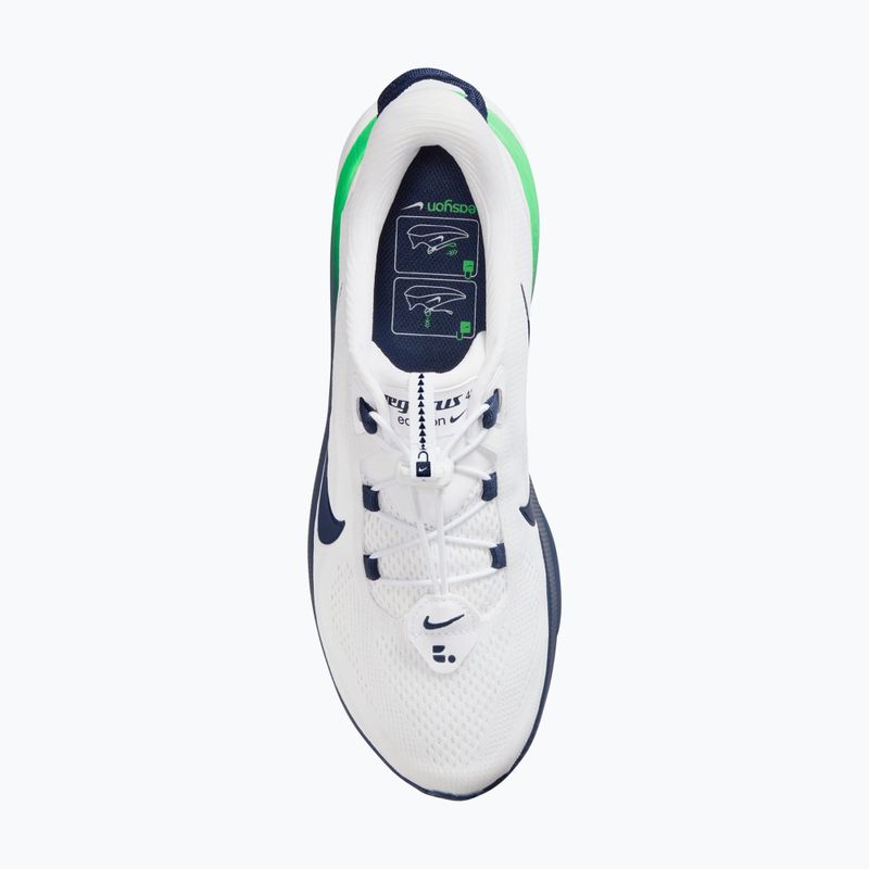 Buty do biegania męskie Nike Pegasus 42 EasyOn white/green spark/midnight navy 4