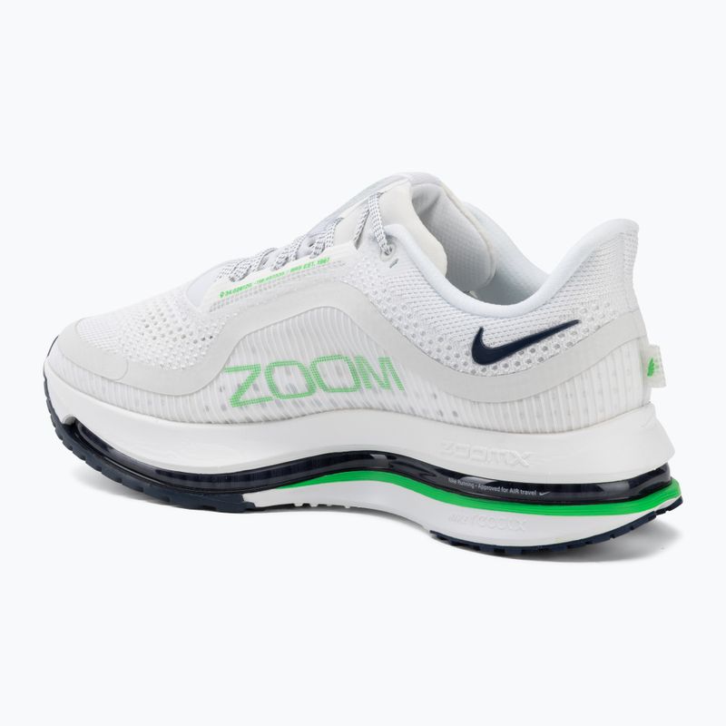 Buty do biegania męskie Nike Pegasus Premium white/midnight navy/green spark 3
