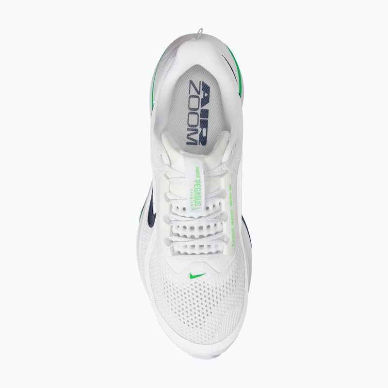 Buty do biegania męskie Nike Pegasus Premium white/midnight navy/green spark 11