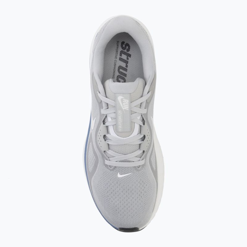Buty do biegania męskie Nike Structure 26 grey fog/work blue/summit white 5
