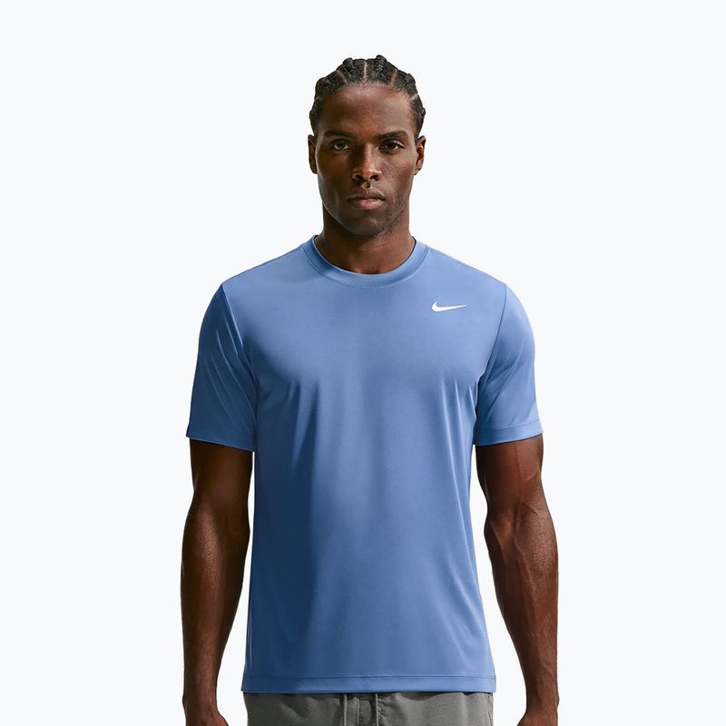 Koszulka treningowa męska Nike Dri-FIT Training T-Shirt indigo storm/white