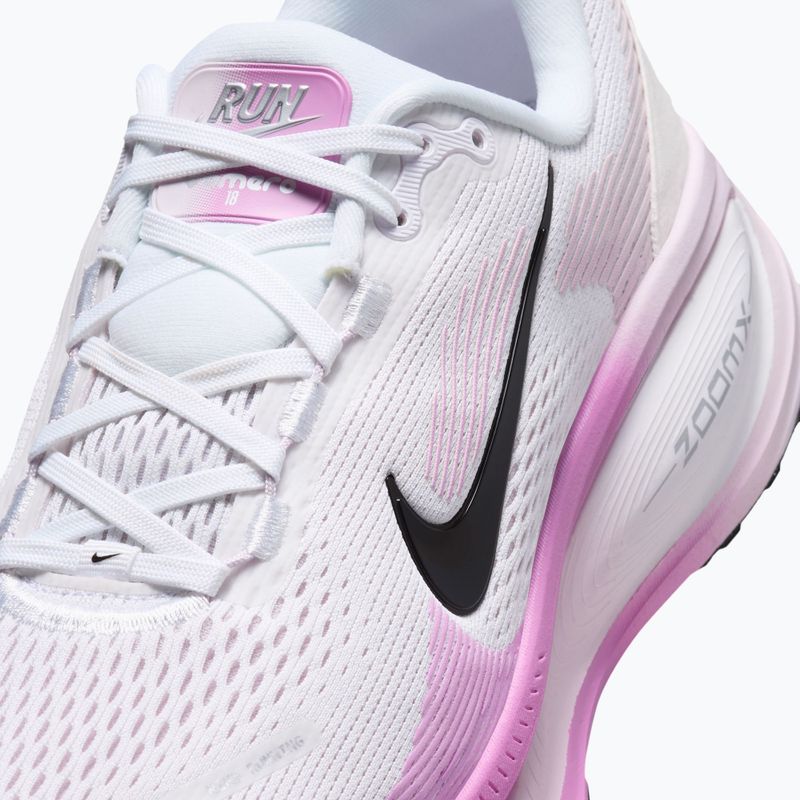 Buty do biegania damskie Nike Vomero 18 Wide white/bleached lilac/light magenta/black 10