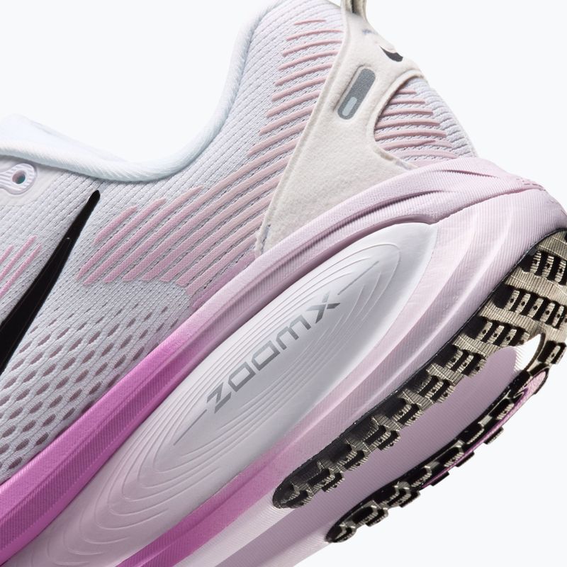 Buty do biegania damskie Nike Vomero 18 Wide white/bleached lilac/light magenta/black 11