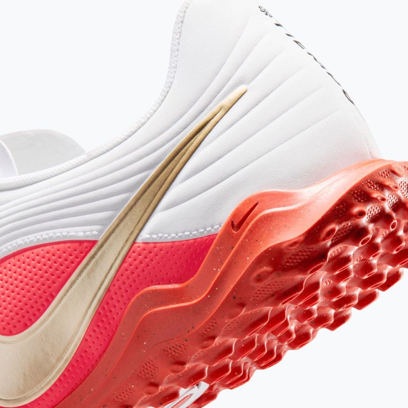 Buty piłkarskie męskie Nike Tiempo Maestro Club White/Bright Crimson/Blur 13