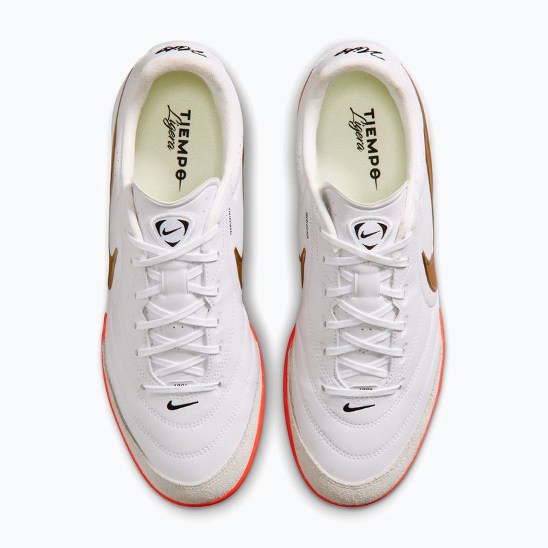 Buty piłkarskie męskie Nike Tiempo Ligera Pro White/Bright Crimson/Blur 10