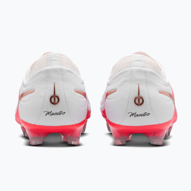Buty piłkarskie męskie Nike Tiempo Maestro Elite White/Bright Crimson/Blur 10