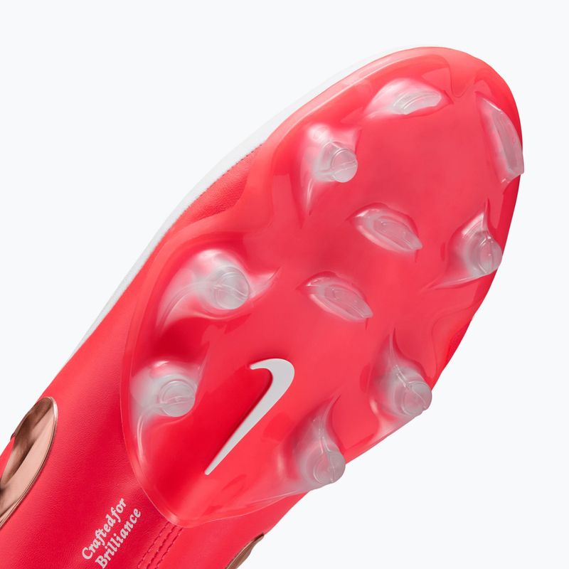 Buty piłkarskie męskie Nike Tiempo Maestro Elite White/Bright Crimson/Blur 13