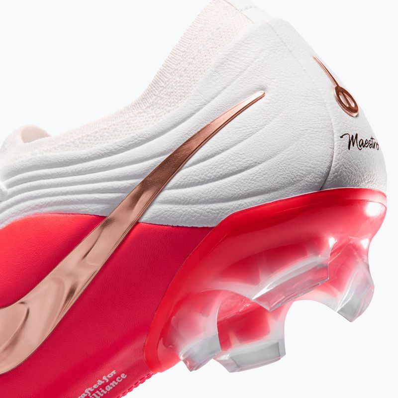 Buty piłkarskie męskie Nike Tiempo Maestro Elite White/Bright Crimson/Blur 15