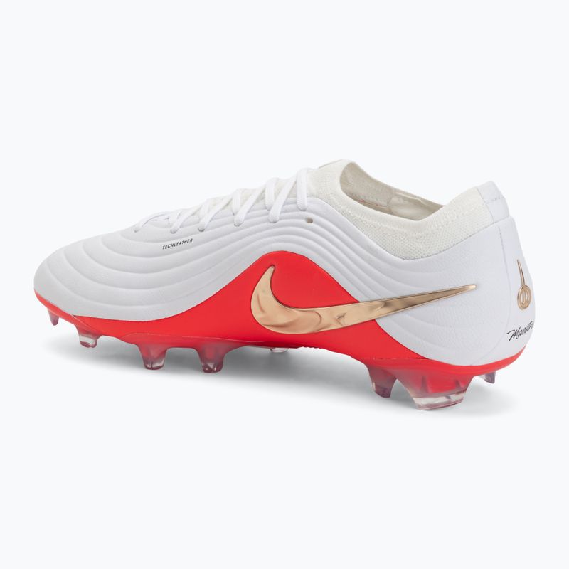 Buty piłkarskie męskie Nike Tiempo Maestro Elite White/Bright Crimson/Blur 3