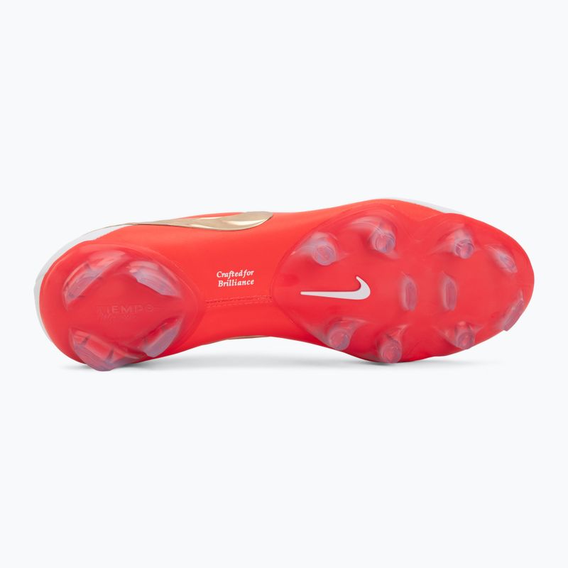 Buty piłkarskie męskie Nike Tiempo Maestro Elite White/Bright Crimson/Blur 4
