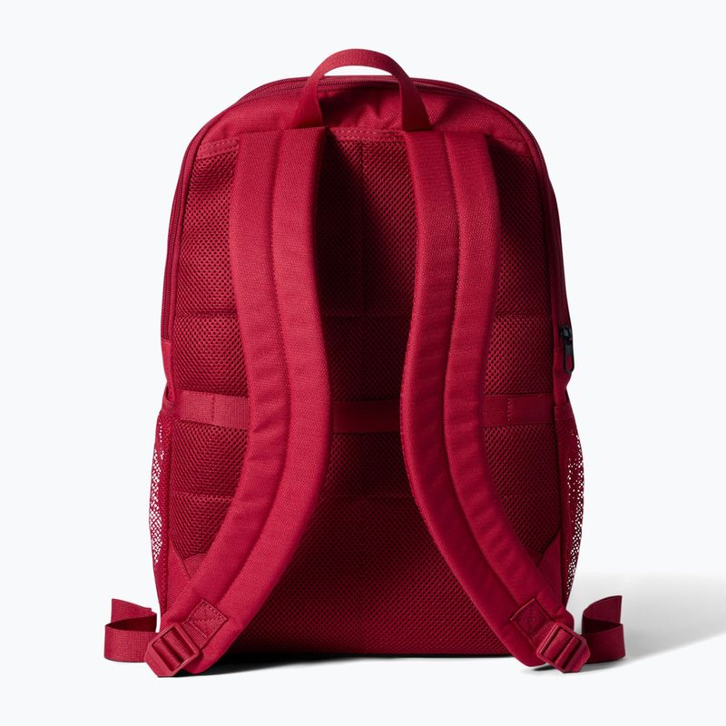 Plecak Nike Brasilia 24 l tough red/black/reflect silver 2