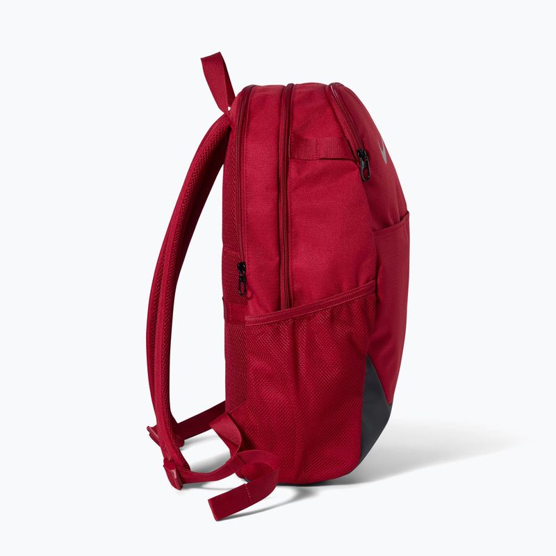 Plecak Nike Brasilia 24 l tough red/black/reflect silver 3