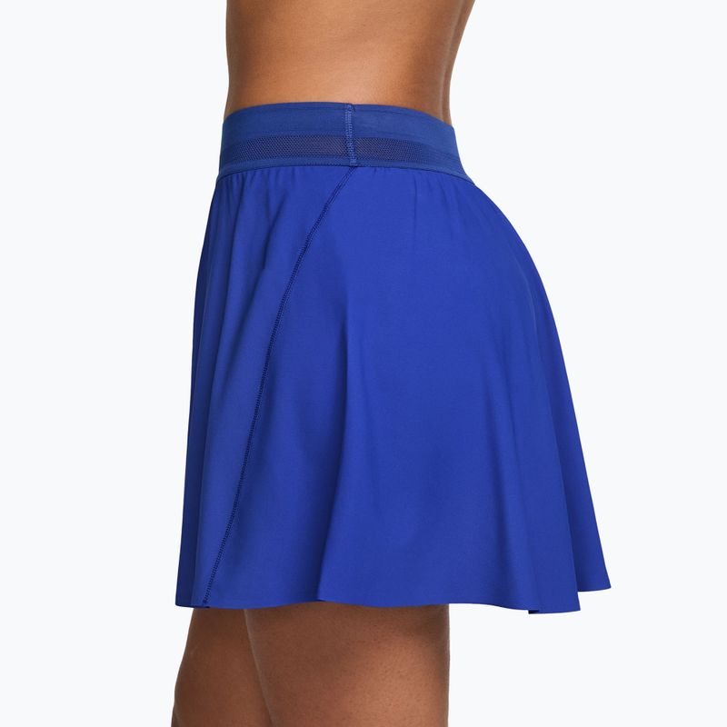 Spódnica tenisowa Nike Court Dri-Fit Ace Advantage old royal/white 3