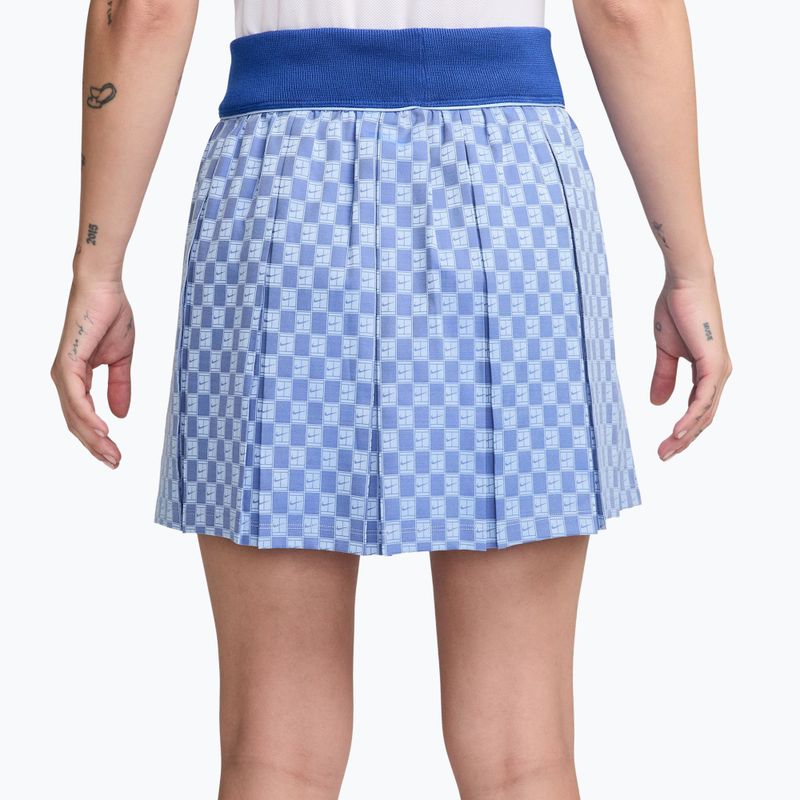 Spódnica tenisowa Nike Court Collection High-Waisted aluminium 2