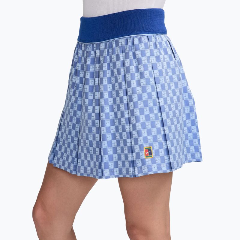 Spódnica tenisowa Nike Court Collection High-Waisted aluminium 3