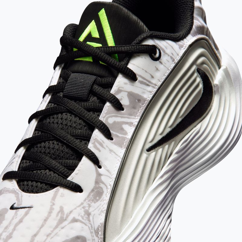 Buty do koszykówki męskie Nike Giannis Immortality 5 white/off white/metallic silver 12