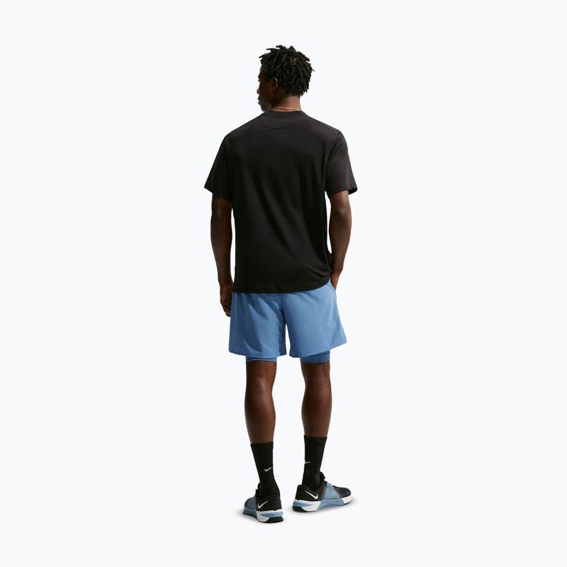 Spodenki męskie Nike Unlimited 2in1 Dri-Fit 7" indigo storm/indigo storm/indigo storm 3