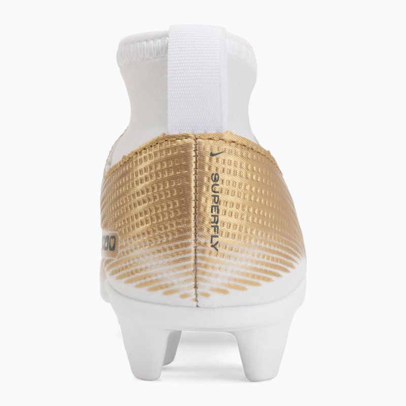 Buty piłkarskie dziecięce Nike Jr. Mercurial Superfly 11 Club "Kylian Mbappé" MG metallic gold/green glow 6