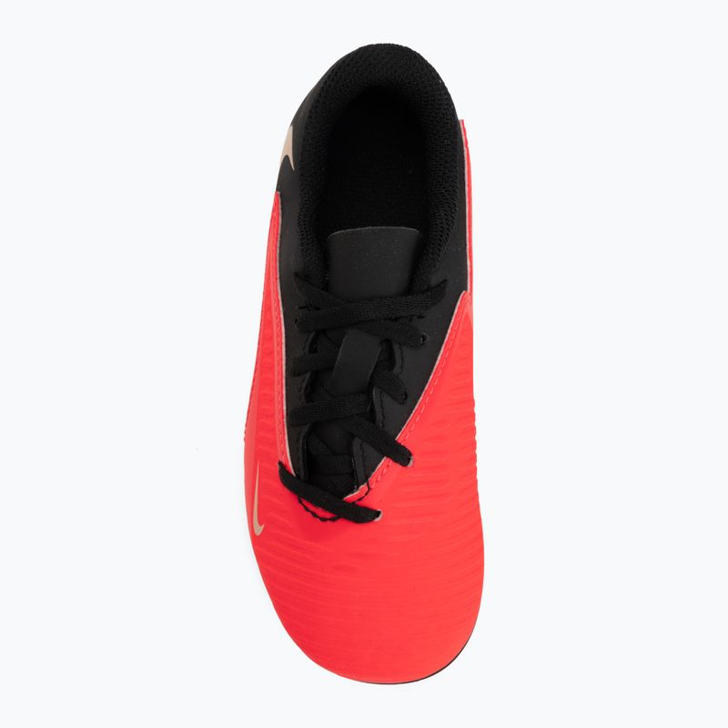Buty piłkarskie dziecięce Nike Jr. Phantom 6 Low Club bright crimson/bright crimson/black 5