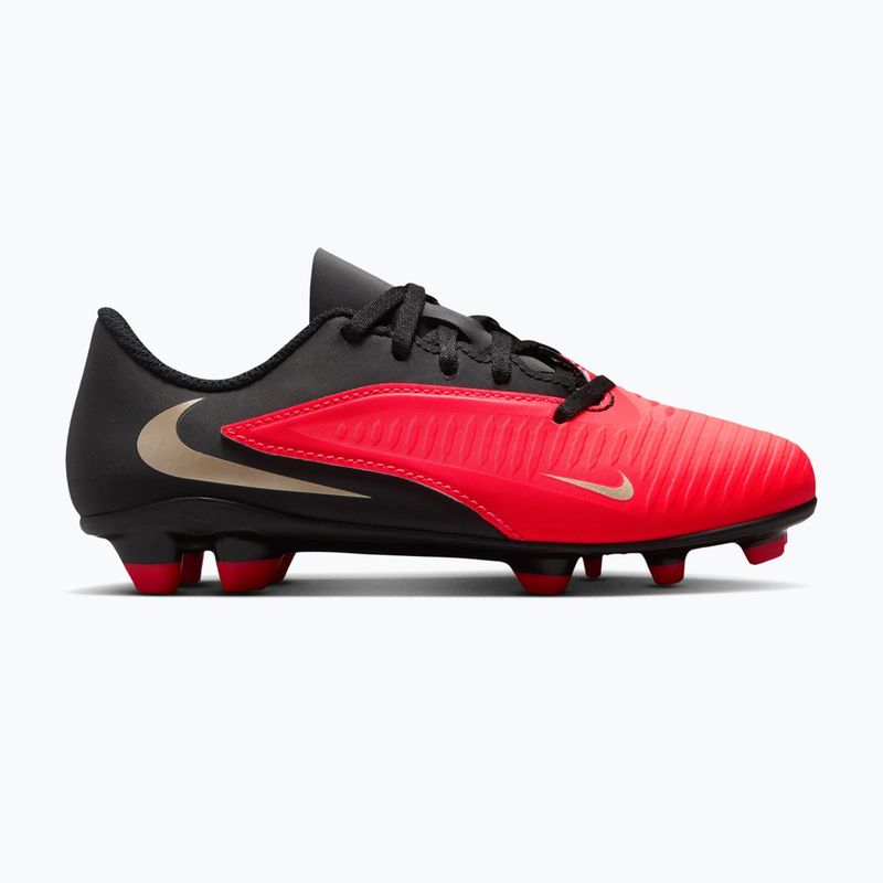 Buty piłkarskie dziecięce Nike Jr. Phantom 6 Low Club bright crimson/bright crimson/black 8