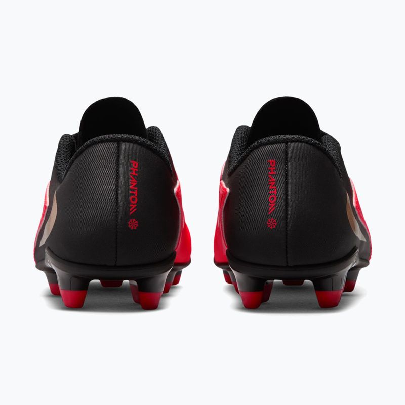 Buty piłkarskie dziecięce Nike Jr. Phantom 6 Low Club bright crimson/bright crimson/black 9