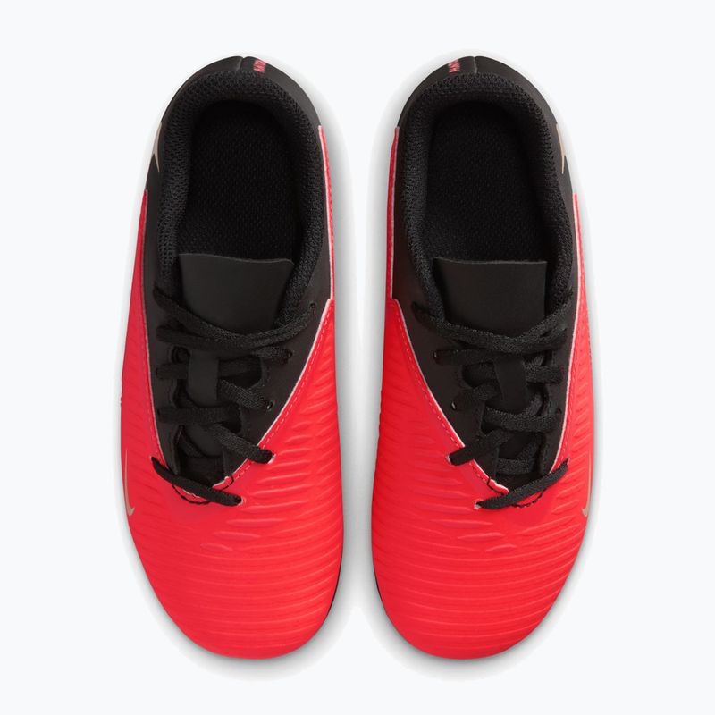 Buty piłkarskie dziecięce Nike Jr. Phantom 6 Low Club bright crimson/bright crimson/black 10