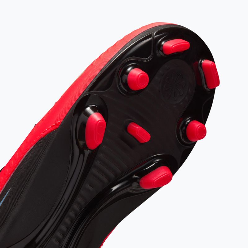 Buty piłkarskie dziecięce Nike Jr. Phantom 6 Low Club bright crimson/bright crimson/black 11
