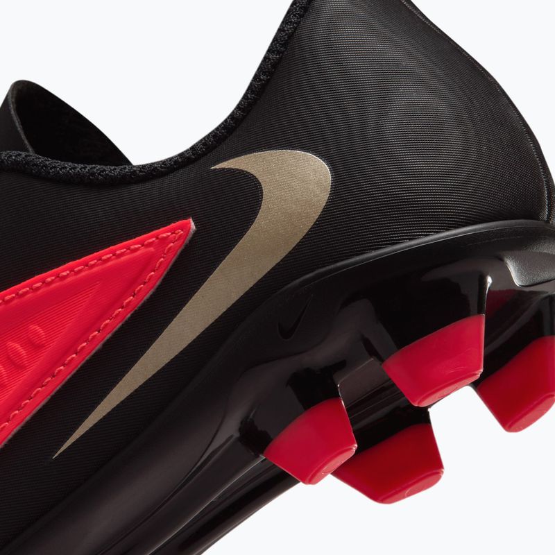 Buty piłkarskie dziecięce Nike Jr. Phantom 6 Low Club bright crimson/bright crimson/black 13