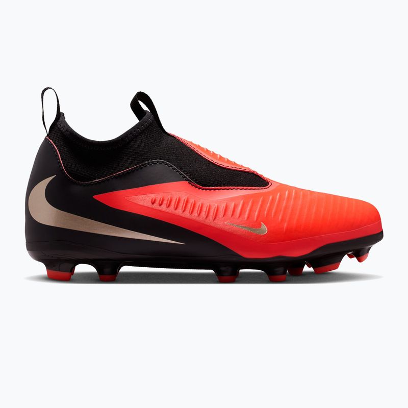 Buty piłkarskie dziecięce Nike Jr. Phantom 6 High Academy Bright Crimson/Bright Crimson/Black 8