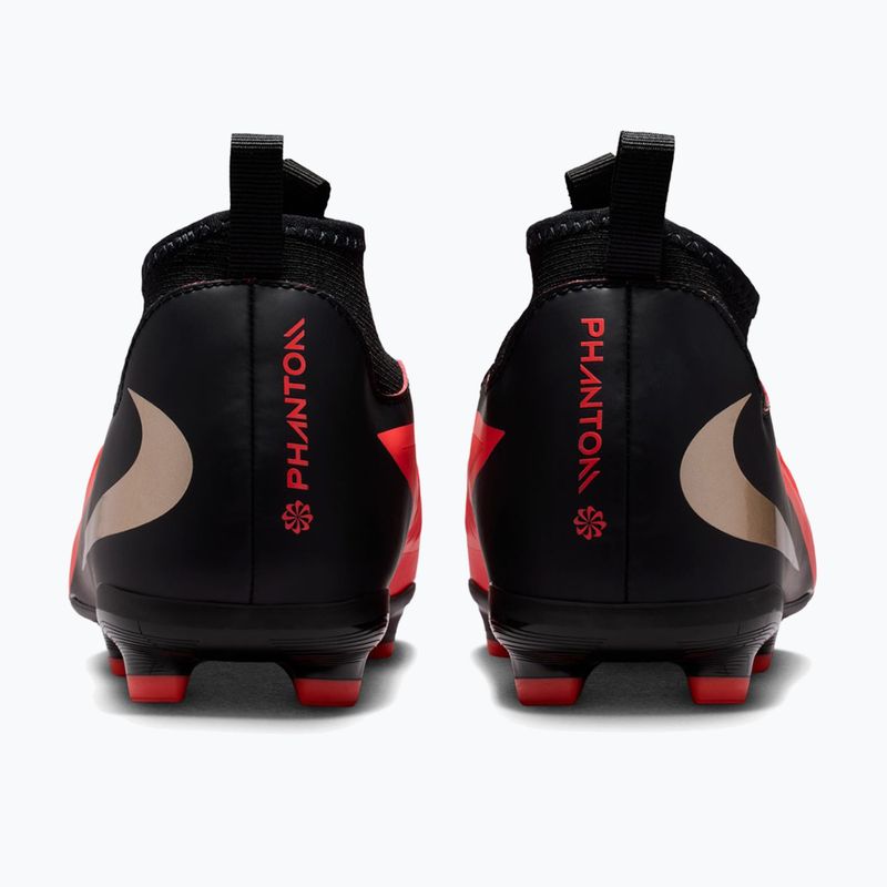 Buty piłkarskie dziecięce Nike Jr. Phantom 6 High Academy Bright Crimson/Bright Crimson/Black 9