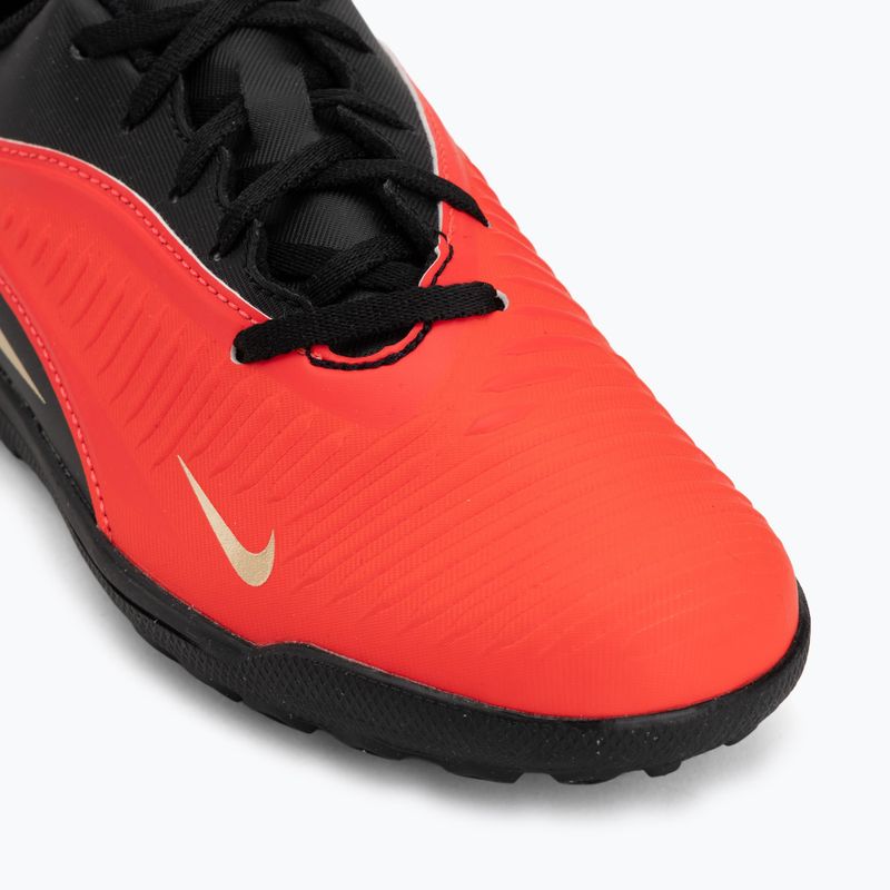 Buty piłkarskie dziecięce Nike Jr. Phantom 6 Low Club Bright Crimson/Bright Crimson/Black 7