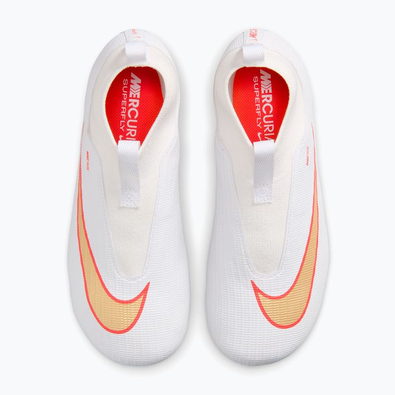 Buty piłkarskie dziecięce Nike Jr. Mercurial Superfly 11 Academy MG white/bright crimson/blur 10