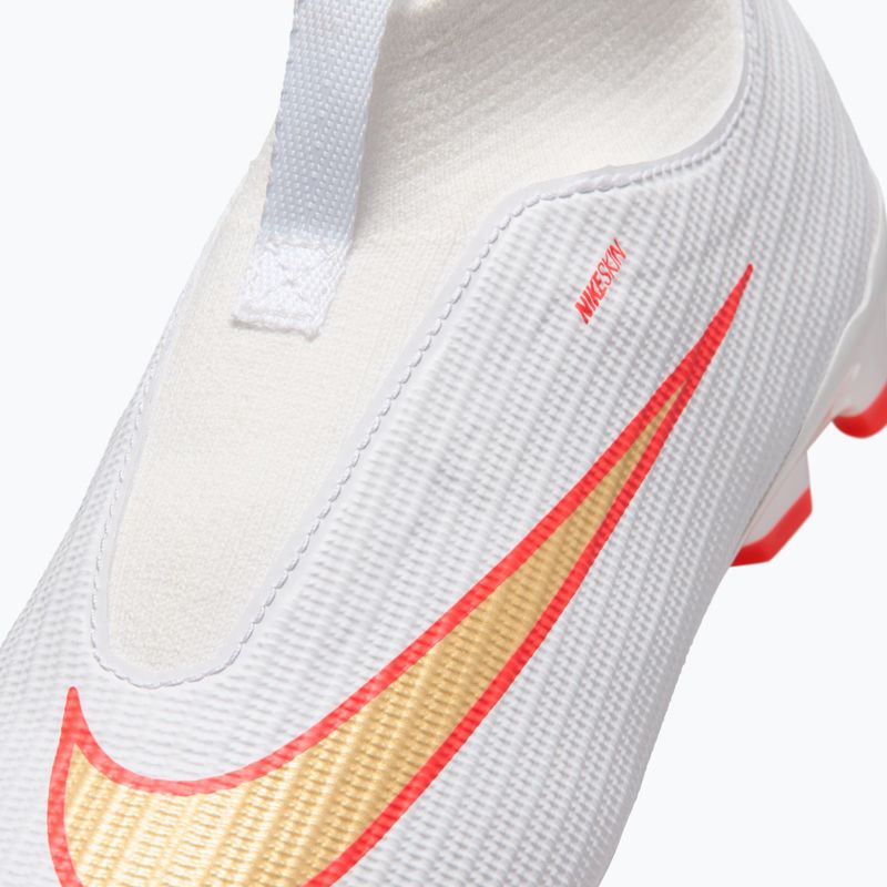 Buty piłkarskie dziecięce Nike Jr. Mercurial Superfly 11 Academy MG white/bright crimson/blur 13