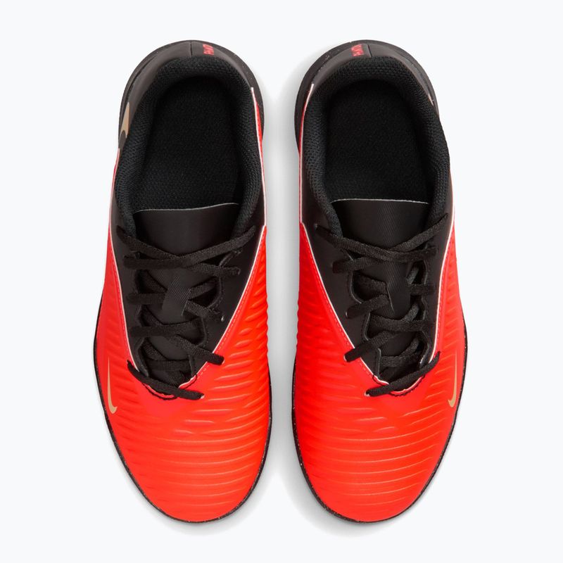 Buty piłkarskie dziecięce Nike Jr. Phantom 6 Low Club Bright Crimson/Bright Crimson/Black 10