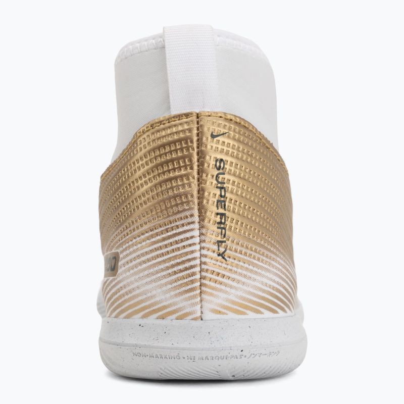 Buty piłkarskie dziecięce Nike Jr. Mercurial Superfly 11 Club "Kylian Mbappé" IN metallic gold/green glow 6