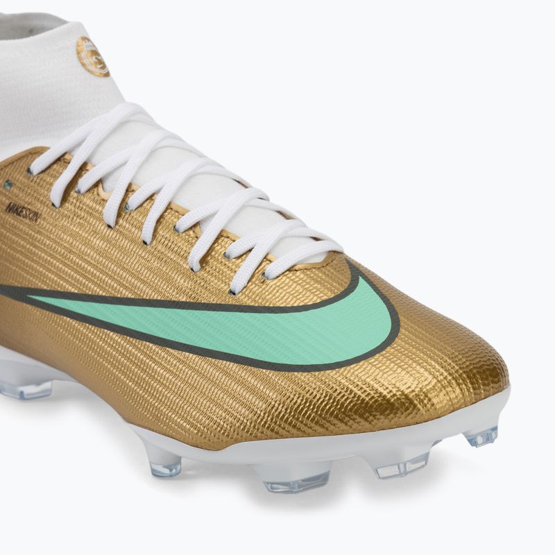 Buty piłkarskie męskie Nike Mercurial Superfly 11 Academy "Kylian Mbappé" MG metallic gold/green glow 7