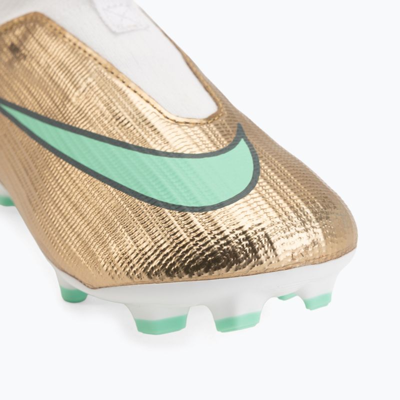 Buty piłkarskie dziecięce Nike Jr. Mercurial Superfly 11 Academy "Kylian Mbappé" MG metallic gold/green glow 7