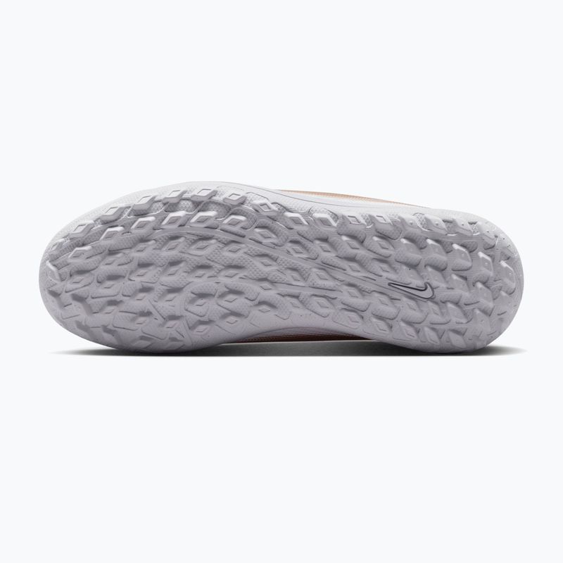 Buty piłkarskie dziecięce Nike Jr. Mercurial Superfly 11 Club "Kylian Mbappé" TF metallic gold/green glow 10