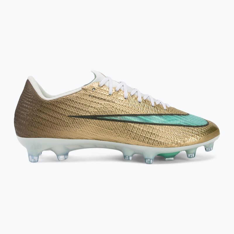 Buty piłkarskie męskie Nike Mercurial Superfly 11 Elite "Kylian Mbappé" AG metallic gold/green glow 2