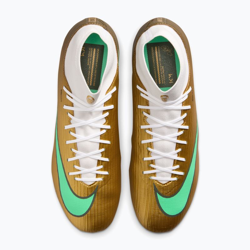 Buty piłkarskie męskie Nike Mercurial Superfly 11 Academy "Kylian Mbappé" MG metallic gold/green glow 11
