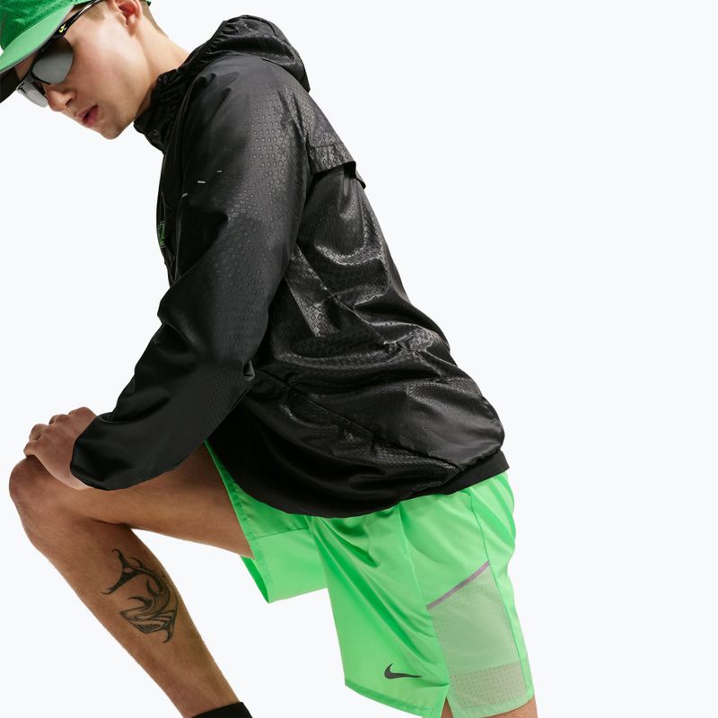 Spodenki do biegania męskie Nike Miler illusion green 4