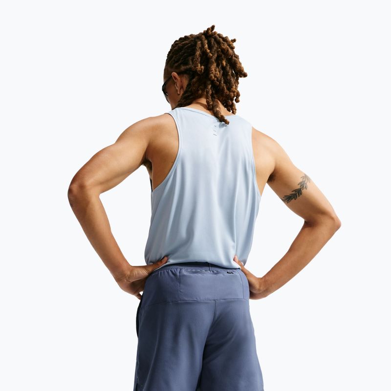 Spodenki do biegania męskie Nike Stride Dri-Fit 2in1 7" diffused blue 4