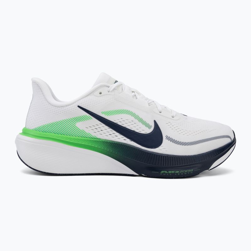 Buty do biegania męskie Nike Pegasus 42 white/green spark/midnight navy 2